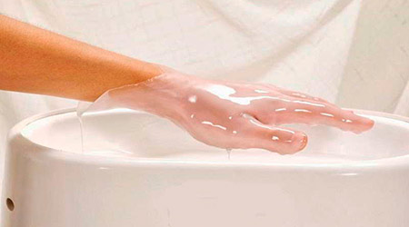 Fisioterapia en Castell&oacute;n, ba&ntilde;os de parafina